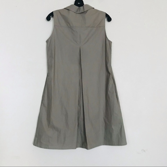 Jil Sander Sleeveless Inverted Pleat Dress - Picture 8 of 13